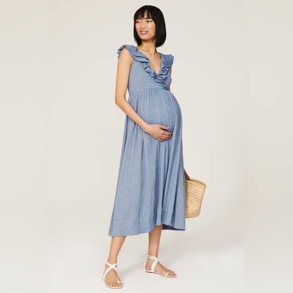 Hatch Sarah Maternity Dress - Picture 1 of 8